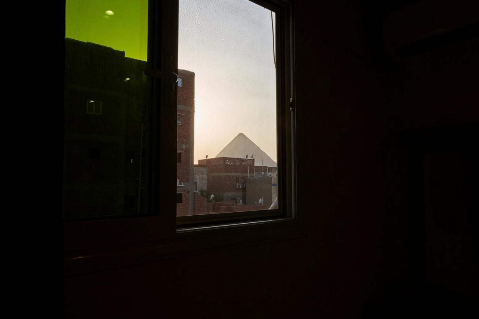 Grand Golden Pyramids View Hotel Kafret el-Gabal Kültér fotó